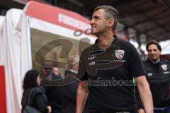 3. Liga; FC Ingolstadt 04 - SC Verl; vor dem Spiel Cheftrainer Michael Köllner (FCI)