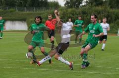 Toto-Pokal Donau/Isar 21/22 - TSV Gaimersheim - FC Gerolfing - Atilla Demir grün Gerolfing - Foto: Meyer Jürgen