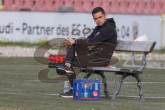 Bayernliga Süd - Saison 2021/2022 - FC Ingolstadt 04 II - VfB Hallbergmoos - Käs Alexander Trainer FCI - Foto: Meyer Jürgen