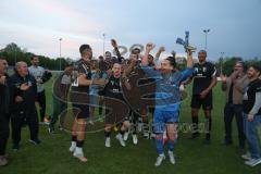 Kreisliga - FC Fatih Ingolstadt - FC Gerolfing - Fatih Ingolstadt ist vorzeitig Meister - jubel - Die Spieler tanzen - Foto: Jürgen Meyer