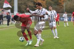 3. Liga; TSV Havelse - FC Ingolstadt 04; Zweikampf Kampf um den Ball Fredrik Carlsen (8, FCI) Nduka Donald (27 TSV) Nishan Velupilay (28 FCI)