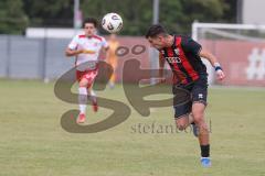 *** Bayernliga Nord - Saison 2025/26 - FC Ingolstadt 04 II - Jahn Regensburg II - Ognjen Draculic (Nr.9 - FC Ingolstadt II) - XXXXX - Foto: Meyer Jürgen