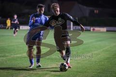 Landesliga - Saison 2026/27 - SV Manching - VFB Durach - Timo Jung Nr.20 - SV Manching) - Mark Nosdrin blau Durach  - Foto: Meyer Jürgen