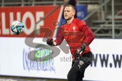 3. Liga; FC Ingolstadt 04 - SC Freiburg II; Torwart Marius Funk (1, FCI)