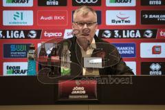 3. Liga - Saison 2026/27 - FC Ingolstadt 04 - TSG Hoffenheim II - PK nach dem Spiel - Pressesprecher Jörg Jakob FCI - XXXXX - Foto: Meyer Jürgen