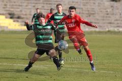 B-Junioren - Bayernliga -  Fc Ingolstadt 04 - SpVgg Greuther Fürth II -  Berg Baran rot FCI schiesst ein Tor - Jubel - Foto: Meyer Jürgen