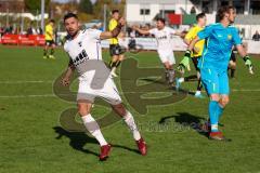 Kreisliga - Saison 2022/2023 - TSV Gaimersheim - FC Hitzhofen/Oberzell - Der 1:0 Führungstreffer durch Benjamin Anikin weiss Gaimersheim - jubel - Stefan Seitz Torwart Hitzhofen - Foto: Meyer Jürgen