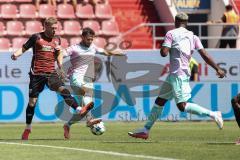 3. Liga; FC Ingolstadt 04 - Würzburger Kickers; Lars Lokotsch (13, FCI) Hägele Daniel (22 WKI)