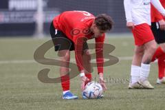 2023_10_28 - Bayernliga Nord - Saison 2023/24 - FC Ingolstadt 04 II - ASV Cham - Valentin Hoti (Nr.6 - FCI U21) - XXXXX - Foto: Meyer Jürgen