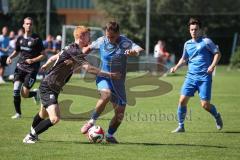 Kreisliga - Saison 2026/27 - SV Hundszell - SV Menning - Martin Kusche blau Hundszell - Moritz Faigle schwarz Menning  - Foto: Meyer Jürgen