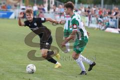 Toto Pokal - Saison 2022/2023 - SV Schalding-Heining - FC Ingolstadt 04 - Krupa Jeroen (Nr.48 - FCI) - Foto: Meyer Jürgen