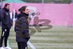 A-Junioren - Bundesliga Süd Fc Ingolstadt 04 - SC Freiburg - Cheftrainer Wittmann Sabrina (FC Ingolstadt A-Jugend) -  Foto: Meyer Jürgen