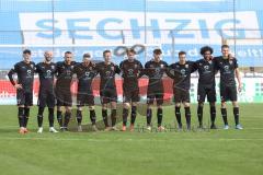 Toto Pokal - TSV 1860 München - FC Ingolstadt 04 - Team Nico Antonitsch (5, FCI) Fatih Kaya (9, FCI) Patrick Sussek (37, FCI) Marcel Gaus (19, FCI) Maximilian Neuberger (38, FCI) Arian Llugiqi (29, FCI) Francisco Da Silva Caiuby (13, FCI) Filip Bilbija (3