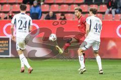 3. Liga; FC Ingolstadt 04 - TSG Hoffenheim II; Yann Sturm (7, FCI) Erlein Luca (24 TSG) Lührs Yannik (49 TSG)