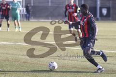 *** A-Junioren Bundesliga  - Saison 2025/26 - FC Ingolstadt 04 - SpVgg Greuther Fürth - Oladosu Omotolani schwarz FCI - XXXXX - Foto: Meyer Jürgen