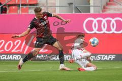 2.BL; FC Ingolstadt 04 - 1. FC Nürnberg - Dennis Eckert Ayensa (7, FCI) Valentini Enrico (22 , 1.FCN)