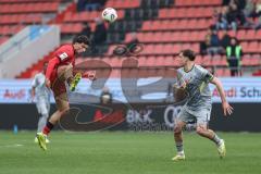 3. Liga; FC Ingolstadt 04 - Alemannia Aachen; Ognjen Drakulic (30, FCI) Wegmann Marius (33 AA)