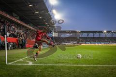 3. Liga; FC Ingolstadt 04 - TSV 1860 München; Ecke Marcel Costly (22, FCI)