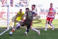 3. Liga; SSV Jahn Regensburg - FC Ingolstadt 04; Torchance Ryan Malone (16, FCI) Ballas Florian (4 Jahn) Breunig Louis (16 Jahn) Torwart Gebhardt Felix (1 Jahn)