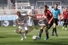 3. Liga - FC Ingolstadt 04 - FSV Zwickau - Filip Bilbija (35, FCI) Könnecke Mike (13 Zwickau)