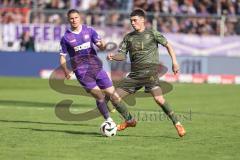 3. Liga; VfL Osnabrück - FC Ingolstadt 04; Felix Keidel (43, FCI) Müller Marcus (19 VFL)