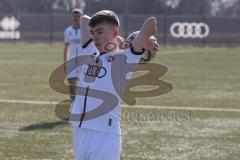 U17 DFB-Nachwuchsliga - Saison 2024/25 - FC Ingolstadt 04 - TSG Hoffenheim - Felix Walther weiss FCI - XXXXX - Foto: Meyer Jürgen