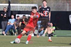 Bayernliga Süd - Saison 2022/2023 - FC Ingolstadt 04 -  TSV 1882 Landsberg - Senger Michael (Nr.21 - Fc Ingolstadt 04 II) - Foto: Meyer Jürgen