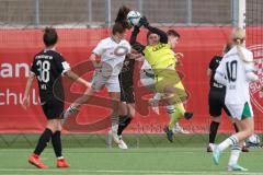 2. Bundesliga Frauen - Saison 2023/24 - FC Ingolstadt 04 Frauen - Borussia Mönchen Gladbach - Torwart Franziska Maier (Nr.1 - FCI) - XXXXX - Foto: Meyer Jürgen