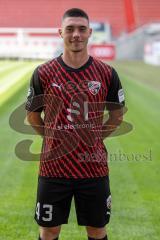 Felix Keidel (43, FCI); FC Ingolstadt 04;
3.Liga, Porträttermin 2023/2024
