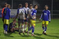 2023_11_17 - Kreisklasse - Saison 2023/24 - TSV Etting - TSV Ing. Nord - Tunahan Aydin blau Ingolstadt Nord auf dem Weg zum Elfmeter Punkt - Foto: Meyer Jürgen