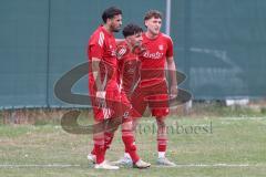 Kreisklasse - Saison 2024/25- Türkisch SV Ingolstadt - FC Gelbelsee-  - Baha Asici rot Türkisch - jubel - schiesst ein Tor  - XXXXX - Foto: Meyer Jürgen