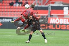 3. Liga; FC Ingolstadt 04 - Rot-Weiss Essen; Zweikampf Kampf um den Ball Kostka Michael (2 RWE) Julian Kügel (29, FCI)