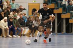 2024_1_6 - Saison 2023/24 - Lotto - Bayern Hallen Cup - Lindenkreuzhalle  - Halbfinale - TSV Gaimersheim - FC Fatih Ingolstadt - Akif Abasikeles schwarz Fatih - Foto: Meyer Jürgen