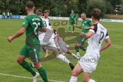 BZL - Oberbayern Nord - SV Manching - VFB Eichstätt II - Thomas Schreiner (#11 Manching) grün - Foto: Jürgen Meyer