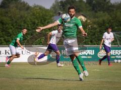 Freundschaftsspiel - FC Gerolfing - VFR Neuburg - Christian Träsch (Nr.3 - FC Gerolfing) - XXXXX - Foto: Meyer Jürgen