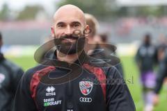Toto-Pokal; SV Wacker Burghausen - FC Ingolstadt 04; vor dem Spiel Co- Trainer Nico Antonitsch (FCI)