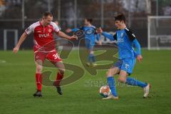 2.BL; Testspiel; FC Ingolstadt 04 - Würzburger Kickers; Merlin Röhl (34, FCI) Hümmer Tizian (30 FWK)