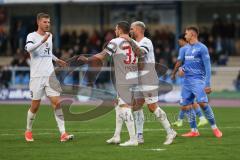 Toto Pokal; Halbfinale; FV Illertissen - FC Ingolstadt 04; Elfmeter Pascal Testroet (37, FCI) Tor Jubel Treffer Benjamin Kanuric (8, FCI) Max Dittgen (10, FCI)