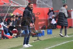 3.Liga - Saison 2022/2023 - FC Ingolstadt 04 -  - FC Freiburg II - Cheftrainer Guerino Capretti  (FCI) - Foto: Meyer Jürgen