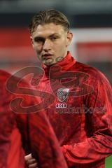 3. Liga; FC Ingolstadt 04 - SC Verl; vor dem Spiel Jasper Maljojoki (23, FCI)