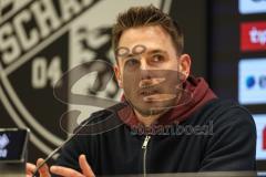 3. Liga; FC Ingolstadt 04 - SC Verl; Pressekonferenz Interview Cheftrainer Tobias Strobl (Verl)