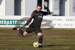 Bezirksliga OBB Nord - SV Manching - FC Schwabing München - Obermeier Thomas Torwart (#1 Manching) - Foto: Jürgen Meyer