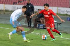 Bayernliga - U17 - Saison 2022/2023 - FC Ingolstadt 04 -  1860 München - Zeitler Denis rot FCI - Foto: Meyer Jürgen