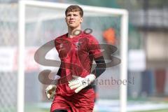 3. Liga; Rot-Weiss Essen - FC Ingolstadt 04; vor dem Spiel Torwart David Klein (47, FCI)