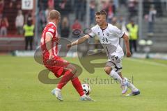 3. Liga; Energie Cottbus - FC Ingolstadt 04; Campulka Tim (4 EC) Gustav Christensen (24, FCI)