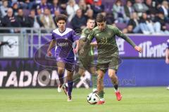 3. Liga; Erzgebirge Aue - FC Ingolstadt 04; Emre Gül (5, FCI) Fabisch Jonah (20 Aue)