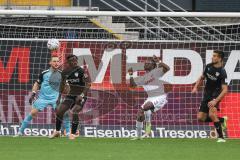 3. Liga; SC Verl - FC Ingolstadt 04; Torwart Marius Funk (1, FCI) Hans Nunoo Sarpei (18 FCI) Pululu Presley (15 Verl) Visar Musliu (16, FCI)