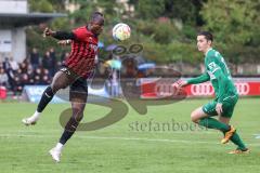 Toto-Pokal; VfB Eichstätt - FC Ingolstadt 04; Moussa Doumbouya (27, FCI) Markus Waffler (Nr.17 - VfB)