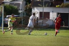 Kreisliga - Saison 2026/27 - TSV Großmehring - SV Kasing - Der 1:0 Führungstreffer durch Sebastian Eisenberger weiss Großmehring - jubel - Leon Hagen rot Kasing - Markus Lindauer TW Kasing - XXXXX - Foto: Meyer Jürgen