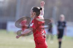 2. Frauen-Bundesliga Süd - Saison 2020/2021 - FC Ingolstadt 04 - FC Würzburger Kickers - Der 1:0 Teffer durch Halm Vanessa rot FCI - jubel - Foto: Meyer Jürgen